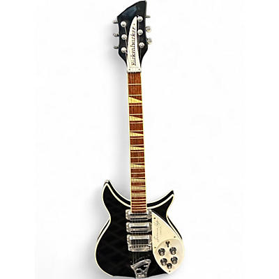 Vintage 1989 Rickenbacker Limited Edition Susanna Hoffs 350SH Ebony Solid Body Electric Guitar