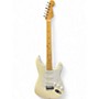 Vintage 1989 Squier Standard Stratocaster Olympic White Solid Body Electric Guitar Olympic White