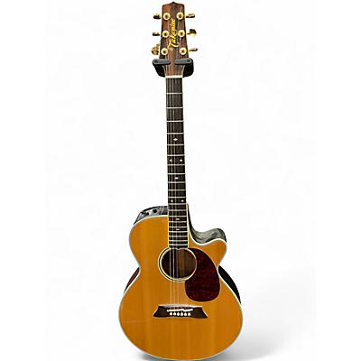 Vintage 1989 Takamine LTD-89 Natural Acoustic Electric Guitar