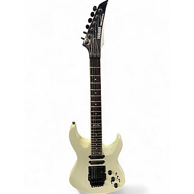Vintage 1989 Yamaha RGX612A White Solid Body Electric Guitar