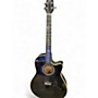 Vintage 1990 Alvarez DY87TBK Black Acoustic Electric Guitar Black
