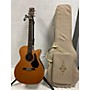 Vintage Alvarez Vintage 1990 Alvarez Masterworks MF75CE Folk/OM Antique Natural Acoustic Electric Guitar Antique Natural