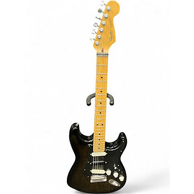 Vintage 1990 Fender STRATOCASTER PLUS BLACK  Solid Body Electric Guitar