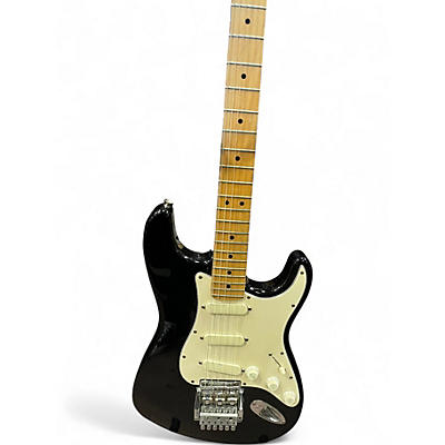 Vintage 1990 Fender Stratacoustic Plus Black Acoustic Electric Guitar