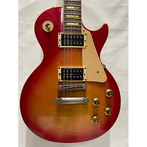 Gibson Vintage 1990 Gibson Les Paul Classic Cherry Sunburst Solid Body Electric Guitar Cherry Sunburst