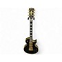 Vintage 1990 Gibson Les Paul Custom Ebony 3PU Black Solid Body Electric Guitar Black