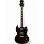 Vintage Gibson Vintage 1990 Gibson SG 62' reissue Cherry Solid Body Electric Guitar Cherry