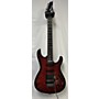 Vintage Ibanez Vintage 1990 Ibanez 540S FLAME TRANSPARENT RED Solid Body Electric Guitar FLAME TRANSPARENT RED