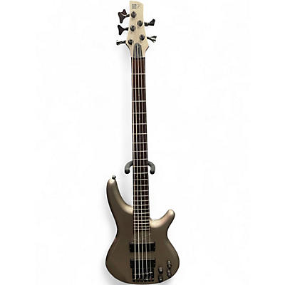 Vintage 1990 Ibanez SR885 Gray Electric Bass Guitar