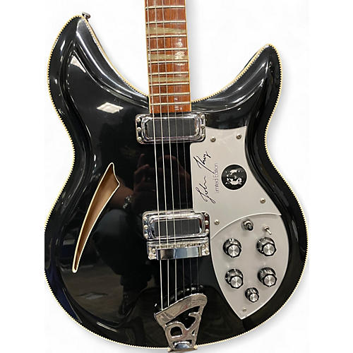 Vintage 1990 Rickenbacker 381JK JETGLOW Hollow Body Electric Guitar JETGLOW