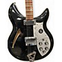 Vintage 1990 Rickenbacker 381JK JETGLOW Hollow Body Electric Guitar JETGLOW