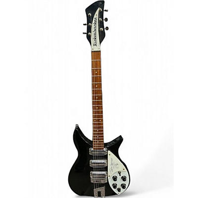 Rickenbacker Vintage 1990 Rickenbacker JL325 John Lennon Limited Edition Black Solid Body Electric Guitar