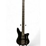 Vintage Steinberger Vintage 1990 Steinberger Q4DB-BK Black Electric Bass Guitar Black