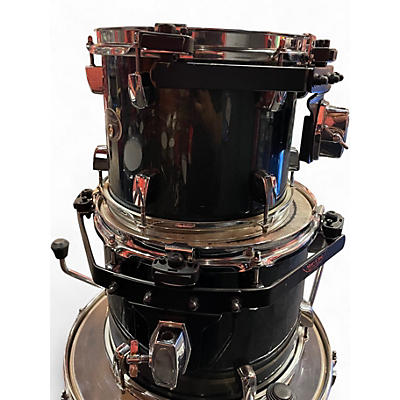 Vintage 1990 TAMA 4 Piece Silverstar Green Drum Kit