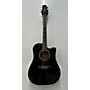 Vintage Takamine Vintage 1990 Takamine EF341C Black Acoustic Electric Guitar Black