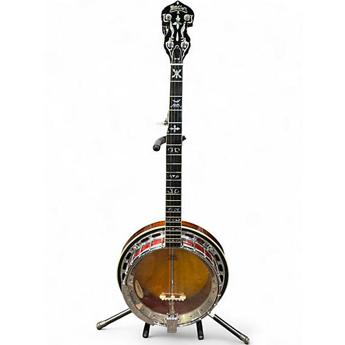 Vintage 1990 Washburn B16 2 Tone Sunburst Banjo 2 Tone Sunburst