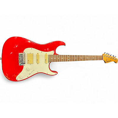 Vintage 1990s Charvel CX290 Red Solid Body Electric Guitar