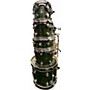 Vintage 1990s DW 5 Piece Collector's Series GREEN MARINE Drum Kit GREEN MARINE
