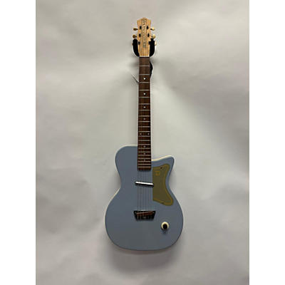 Danelectro Vintage 1990s Danelectro 56 U-1 Blue Solid Body Electric Guitar