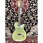 Vintage Danelectro Vintage 1990s Danelectro 56 U1 Reissue Daddy O Yellow Solid Body Electric Guitar Daddy O Yellow