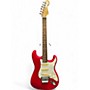 Vintage 1990s Fender 1990 MIJ Stratocaster Floyd Rose Red Solid Body Electric Guitar Red