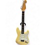 Vintage 1990s Fender Artist Series Jeff Beck Stratocaster Vintage White Solid Body Electric Guitar Vintage White