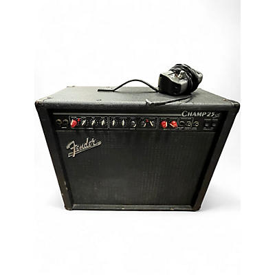 Vintage 1990s Fender CHAMP 25 SE Tube Guitar Combo Amp