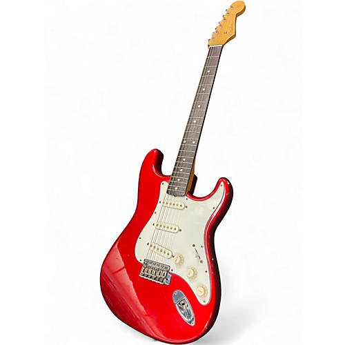 Vintage 1990s Fender FENDER 1990s MIJ Stratocaster Candy Apple Red Solid Body Electric Guitar Candy Apple Red