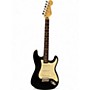 Vintage 1990s Fender Player Stratocaster Black Solid Body Electric Guitar Black