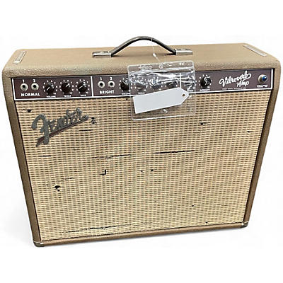 Vintage 1990s Fender Vibroverb 40W 2x10 Tube Guitar Combo Amp