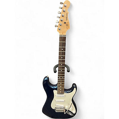 Vintage 1990s G&L Legacy Blue Solid Body Electric Guitar