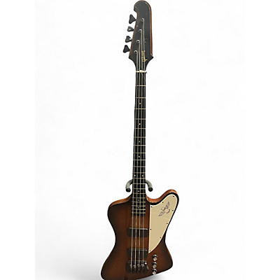 Vintage 1990s Gibson Thunderbird Tobacco Sunburst Electric Bass Guitar
