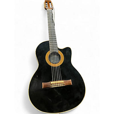 Vintage 1990s Gibson chet atkins classical Black Acoustic Guitar