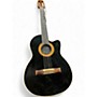 Vintage 1990s Gibson chet atkins classical Black Acoustic Guitar Black