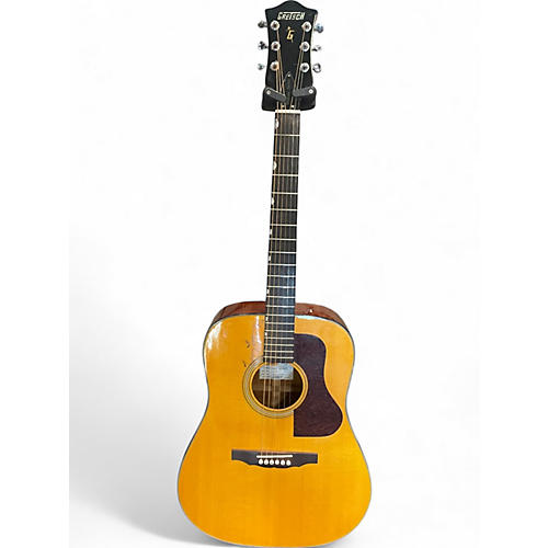 Vintage 1990s Gretsch Guitars 3533 Natural Acoustic Guitar Natural