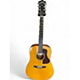 Vintage 1990s Gretsch Guitars 3533 Natural Acoustic Guitar Natural
