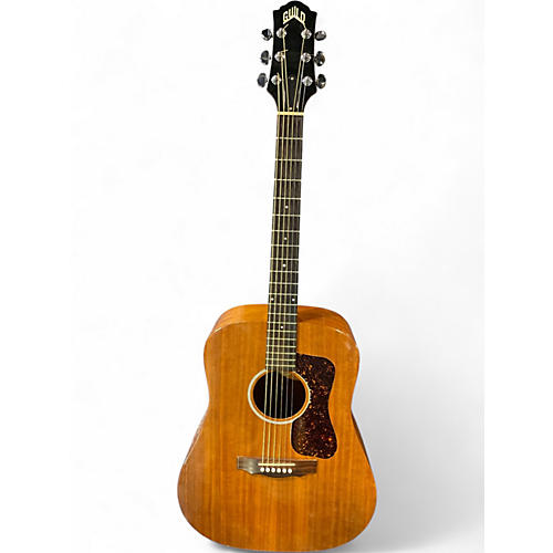 Vintage 1990s Guild D15 MH Mahogany Acoustic Electric Guitar Mahogany