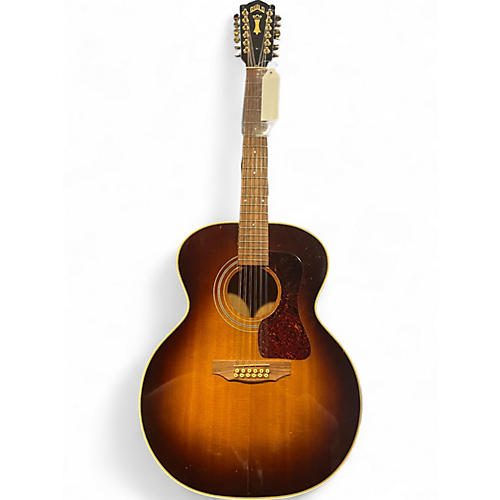 Vintage 1990s Guild JF-30-AB Natural 12 String Acoustic Guitar Natural