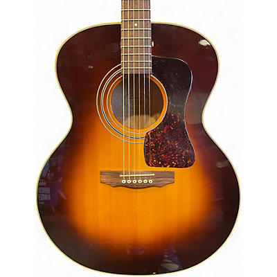 Vintage 1990s Guild JF-30 SB Sunburst Acoustic Guitar