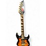 Vintage 1990s Ibanez EX SERIES 370FM Tobacco Sunburst Solid Body Electric Guitar Tobacco Sunburst