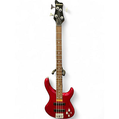 Vintage 1990s Jackson C4 RED Electric Bass Guitar