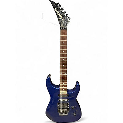 Vintage 1990s Jackson DINKY Blue Solid Body Electric Guitar