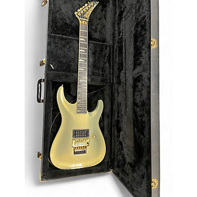 Vintage 1990s Kramer Professional 1 Silver Solid Body Electric Guitar