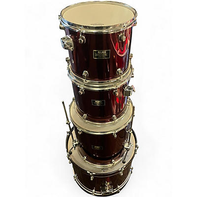 Vintage 1990s Mapex 5 Piece VENUS SERIES Midnight Wine Drum Kit