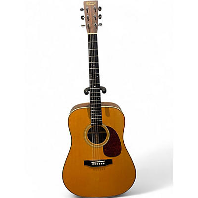 Vintage 1990s Martin HD2832 Natural Acoustic Electric Guitar