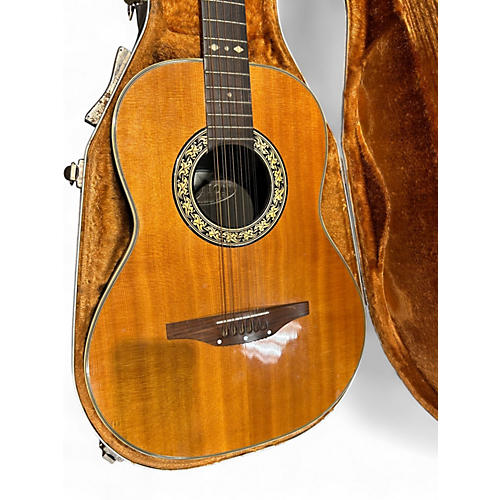 Vintage 1990s Ovation 1115-4 Natural 12 String Acoustic Guitar Natural