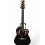 Vintage 1990s Ovation 1778 Elite Black Acoustic Electric Guitar Black