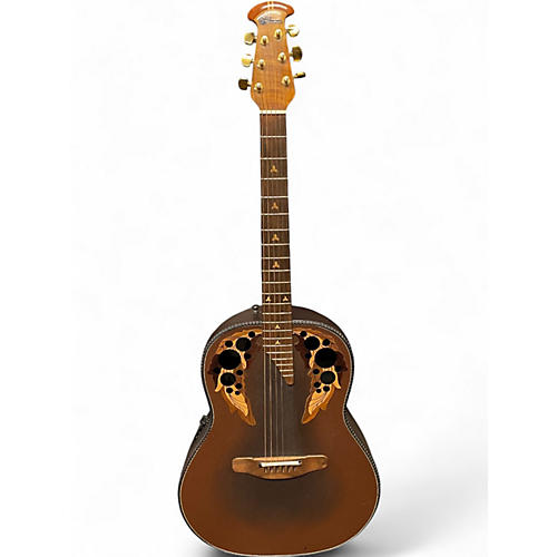 Vintage 1990s Ovation Adamas Tran Wild Blackberry Acoustic Electric Guitar Tran Wild Blackberry