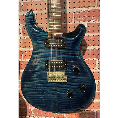 PRS Vintage 1990s PRS CST24 TR FLAME BLUE Solid Body Electric Guitar