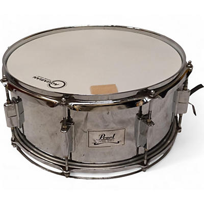 Vintage 1990s Pearl 6.5X14 Steel Shell steel Drum